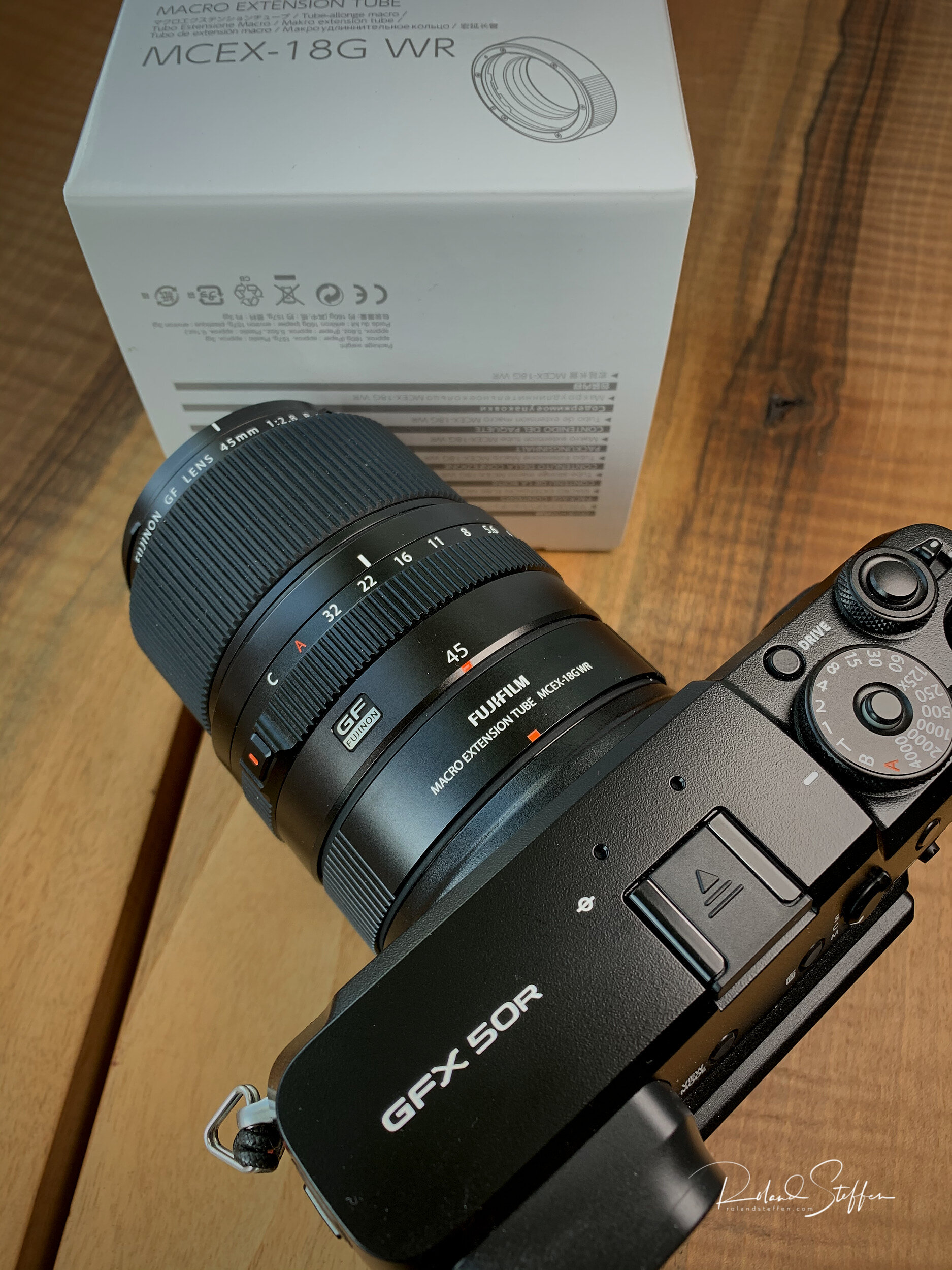 FUJIFILM マクロエクステンションチューブ MCEX-18G WR