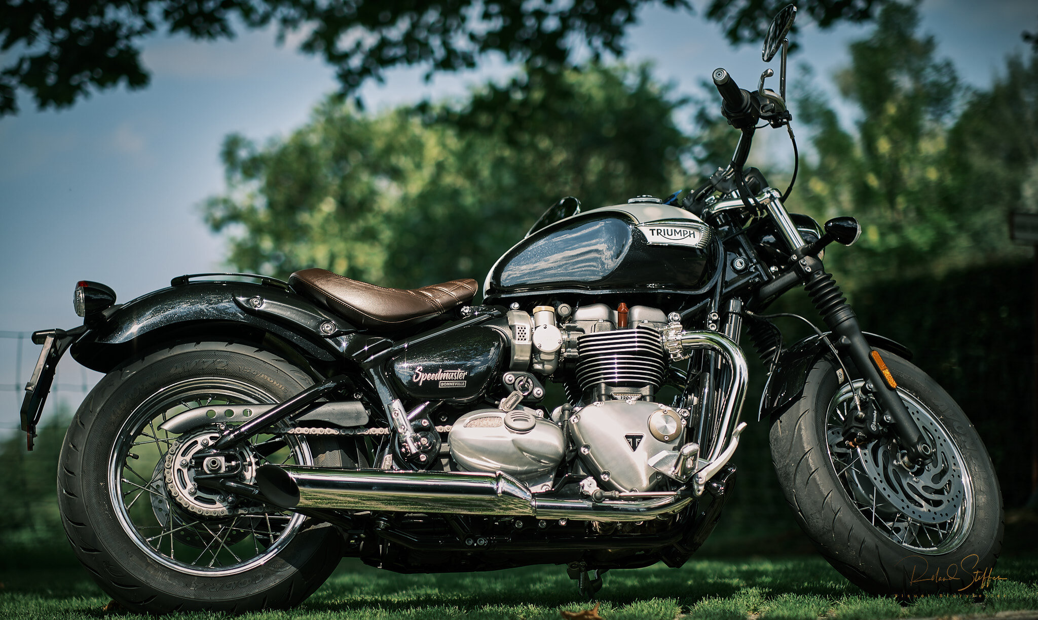 Bonnie & Clyde - Triumph Bonneville Speedmaster