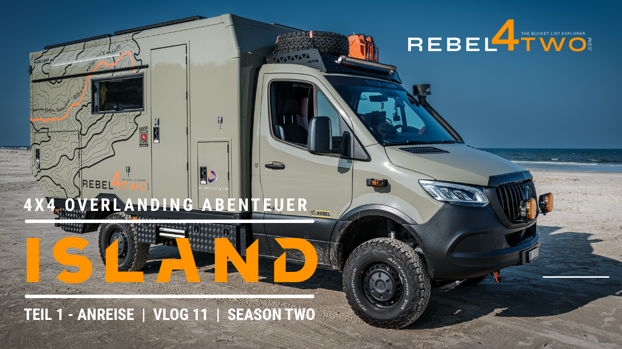 ISLAND - 4x4 Overlanding Abenteuer - Teil 1: Anreise - Neues YouTube Video