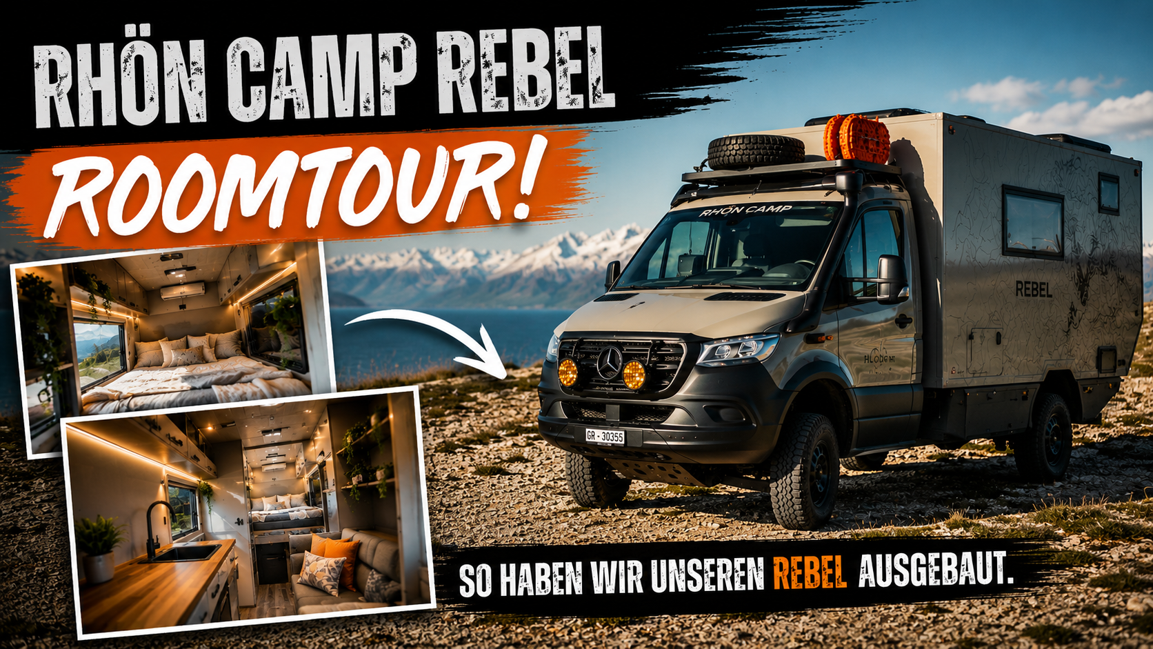 Rebel4Two | Rhön Camp Rebel - Roomtour! | Neues YouTube Video: Reise-Vlog 10
