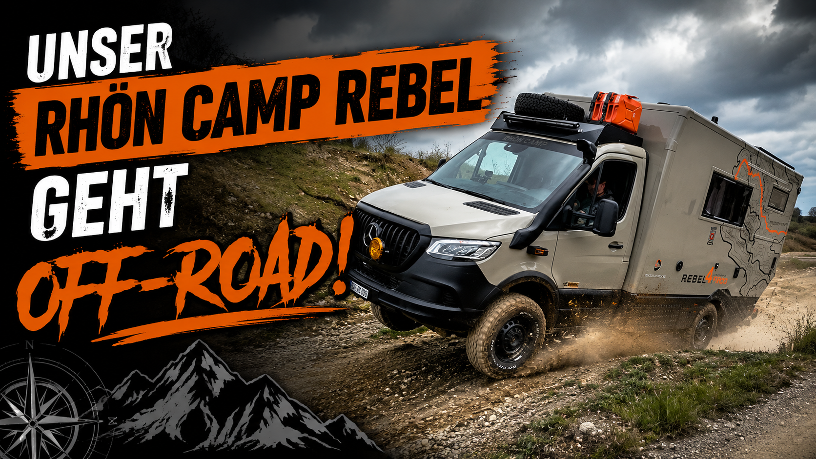 Rebel4Two | Unser Rhön Camp Rebel geht Off-Road! | Neues YouTube Video: Reise-Vlog 8