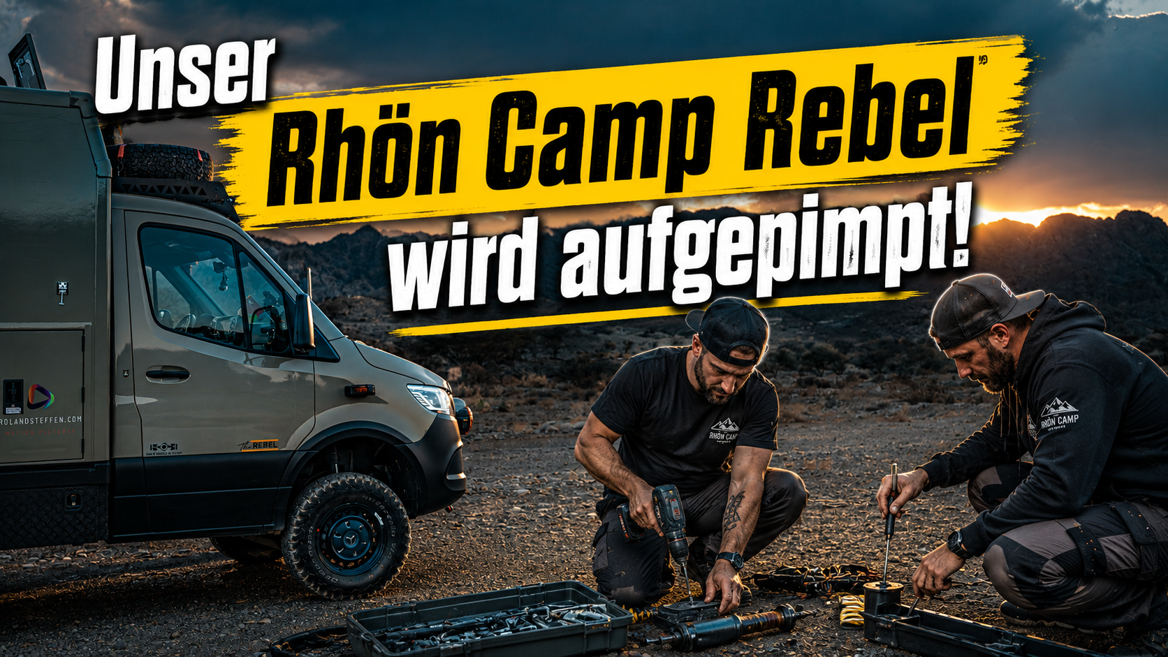 Rebel4Two | Unser Rhön Camp Rebel wird aufgepimpt! | Neues YouTube Video: Reise-Vlog 6