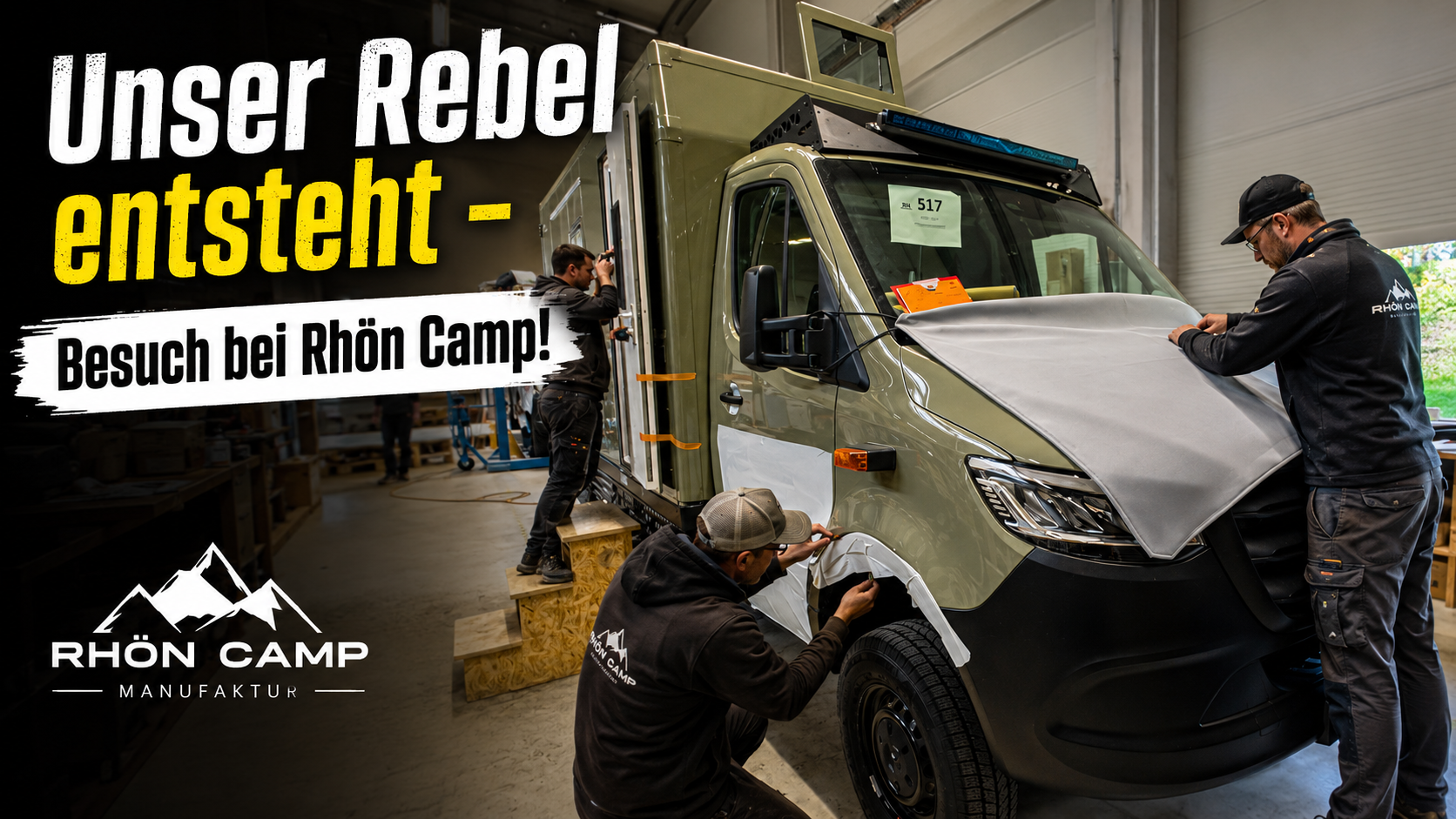Rebel4Two | Ein Rebel entsteht - Besuch bei Rhön Camp | Neues YouTube Video: Reise-Vlog 4