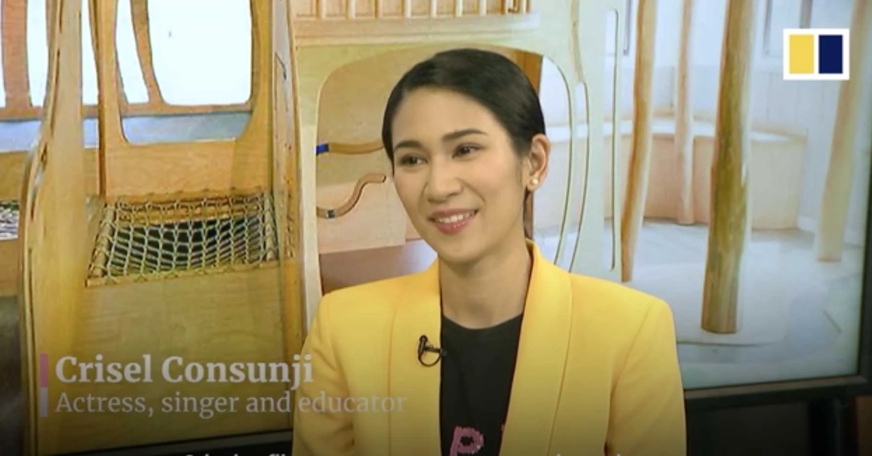 Filipino award winning actress Crisel Consunji teaches the importance of expression to the younger generation