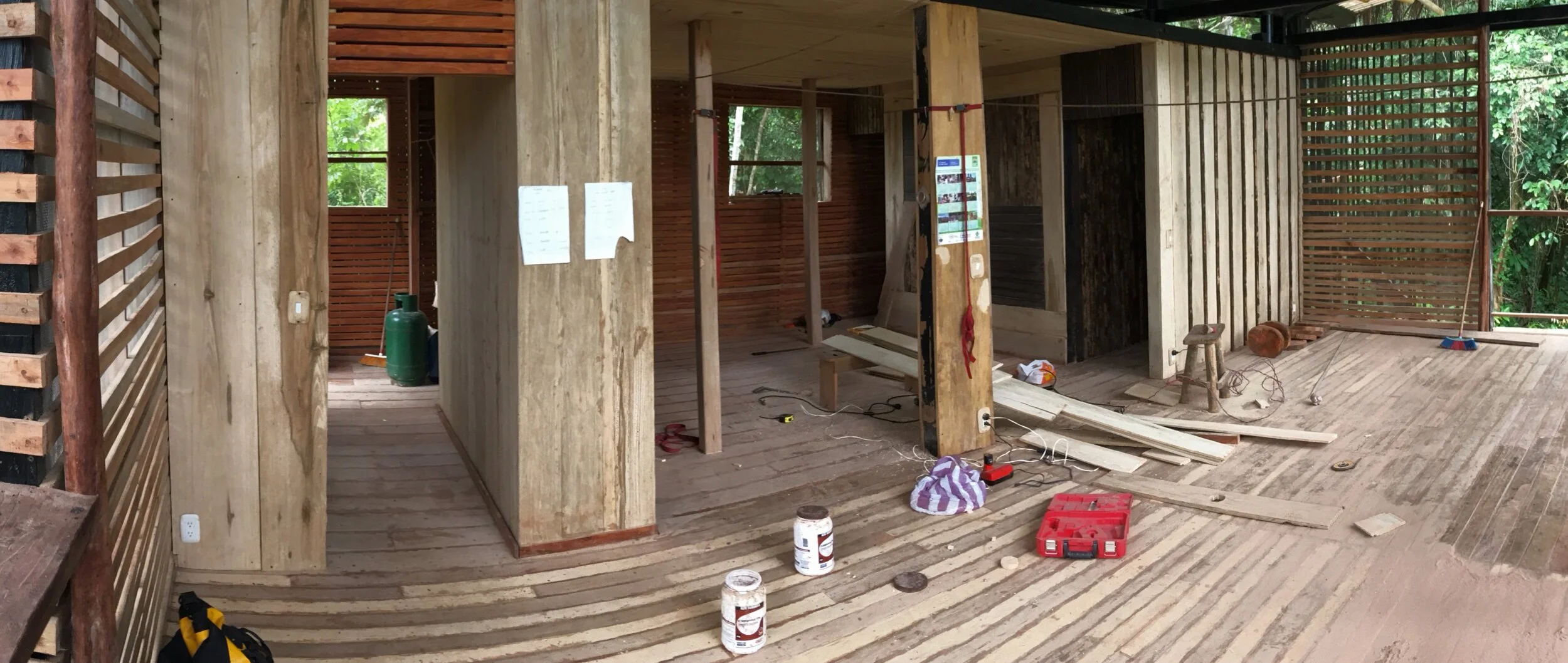 Fin de la construction