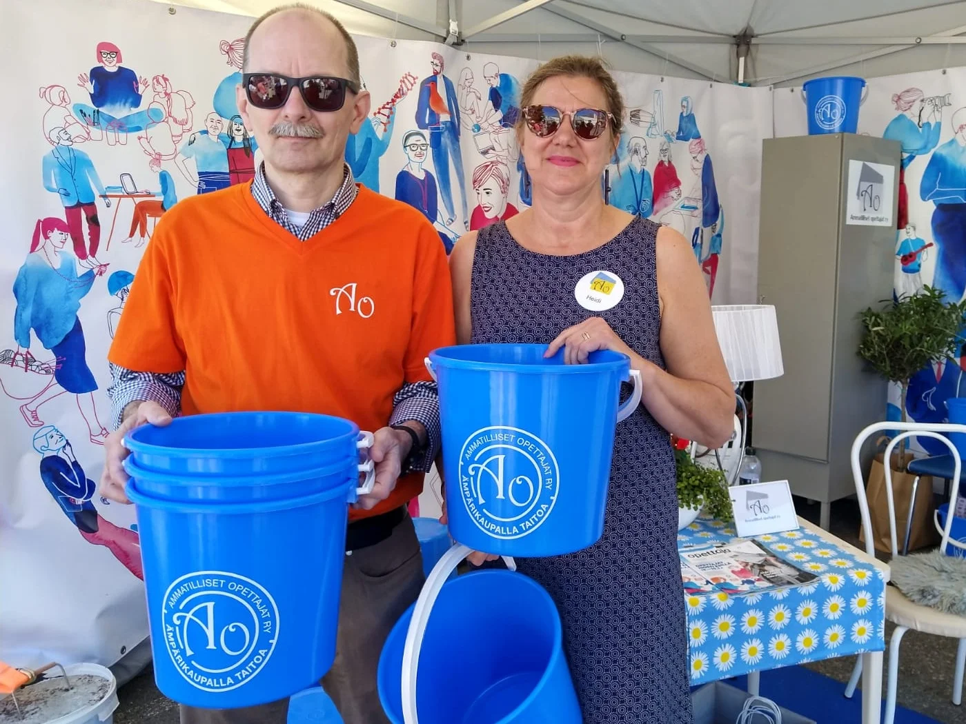 Ammatilliset opettajat ry mukana SuomiAreena tapahtumassa Porissa 15.-19.7.2019.