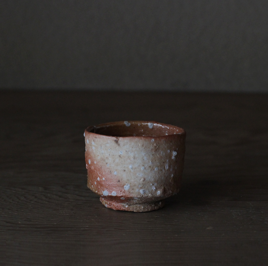 辻村史朗　信楽ぐい呑｜Shiro Tsujimura, Sake cup, Shigaraki style (Copy) (Copy)
