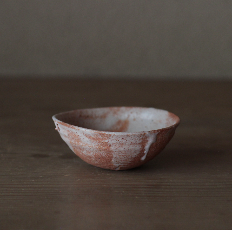 辻村史朗　志野ぐい呑	 ｜Shiro Tsujimura, Sake cup, Shino style