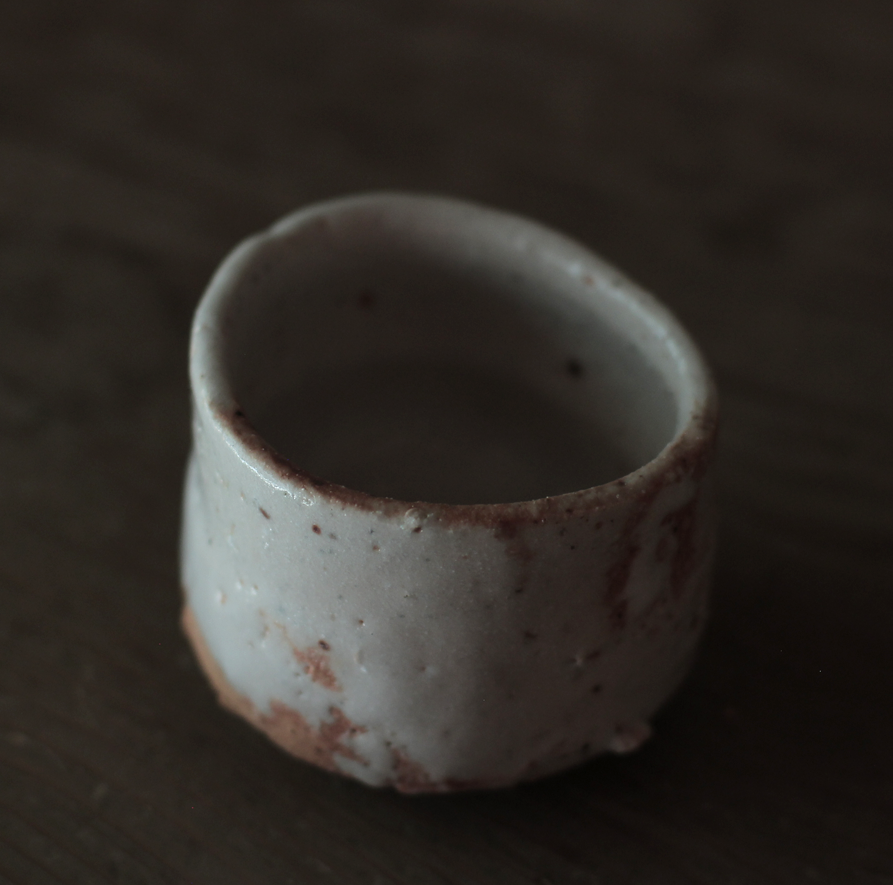 辻村史朗　志野ぐい呑 ｜Shiro Tsujimura, Sake cup, Shino style (Copy) (Copy)