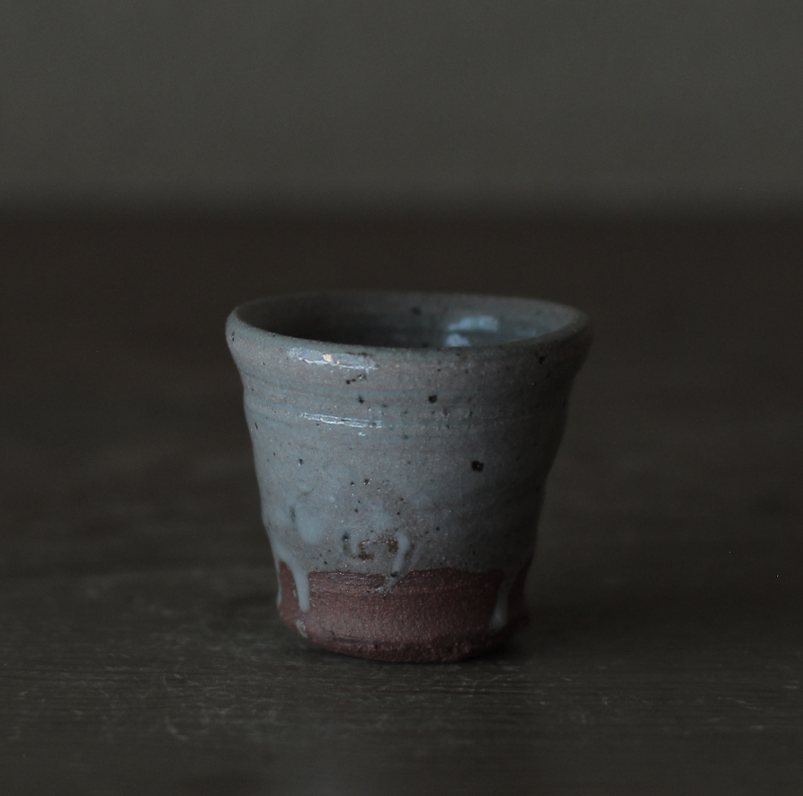辻村史朗　唐津ぐい呑	｜Shiro Tsujimura, Sake cup, Karatsu style