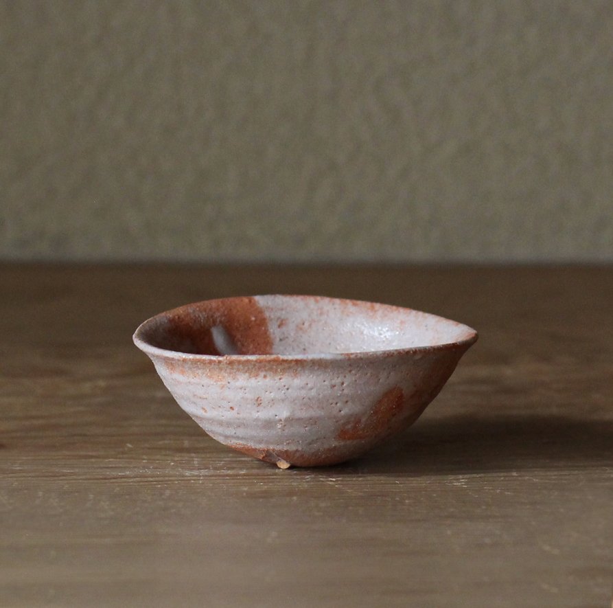 辻村史朗　志野ぐい呑 ｜Shiro Tsujimura, Sake cup, Shino style
