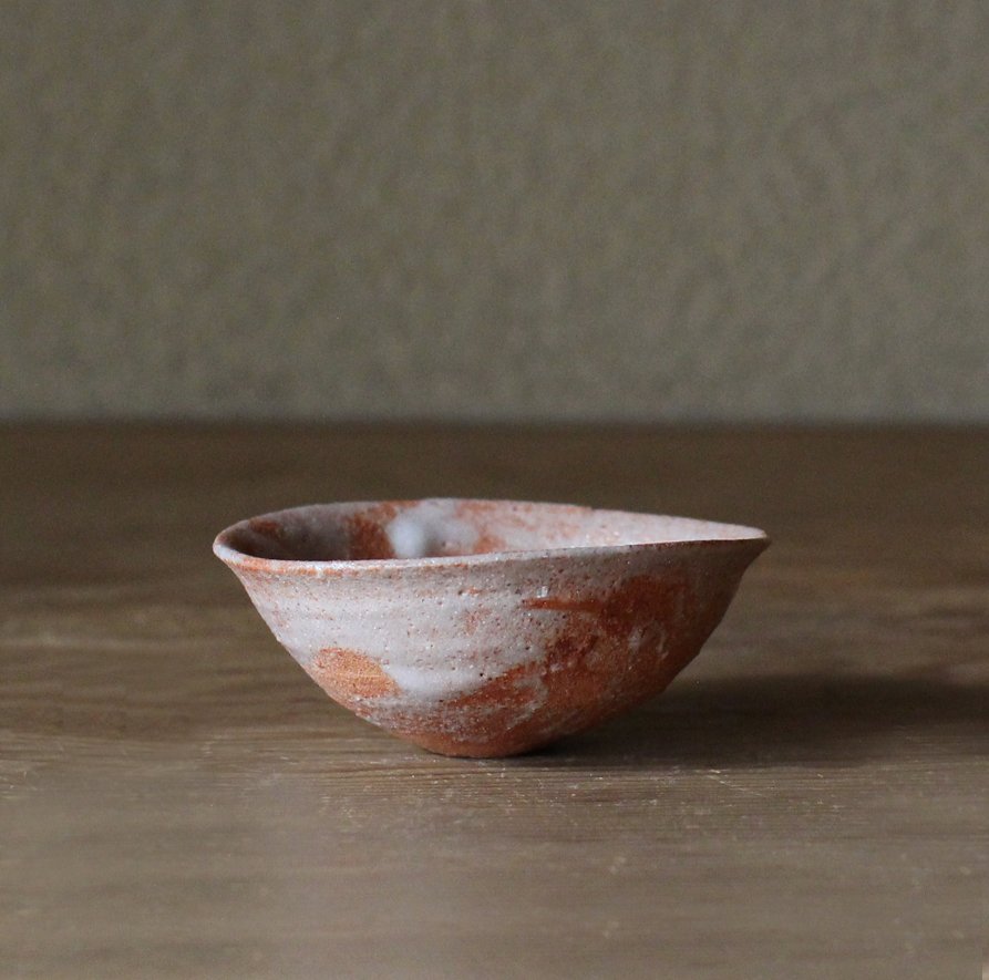 辻村史朗　志野ぐい呑 ｜Shiro Tsujimura, Sake cup, Shino style