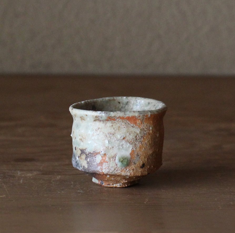 辻村史朗　伊賀ぐい呑｜Shiro Tsujimura, Sake cup, Iga style