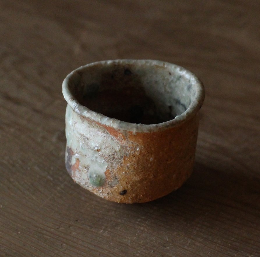 辻村史朗　伊賀ぐい呑｜Shiro Tsujimura, Sake cup, Iga style