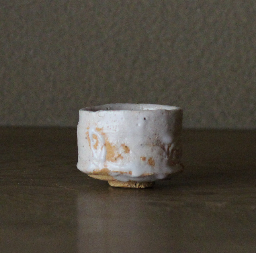 辻村史朗　志野ぐい呑	｜Shiro Tsujimura, Sake cup, Shino style (Copy)