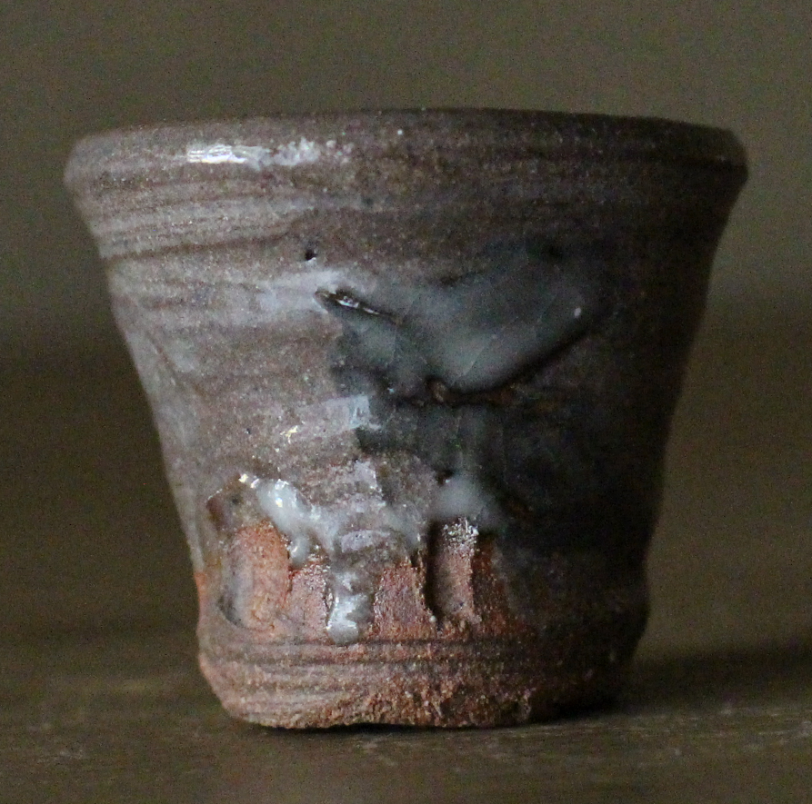 辻村史朗　唐津ぐい呑｜Shiro Tsujimura, Sake cup, Kartsu style  (Copy)