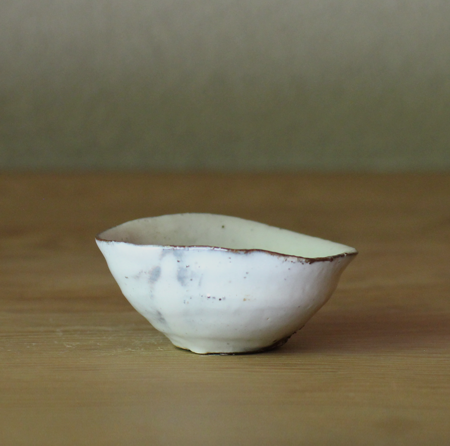 辻村史朗　粉吹ぐい呑 ｜Shiro Tsujimura, Sake cup, Kofuki style