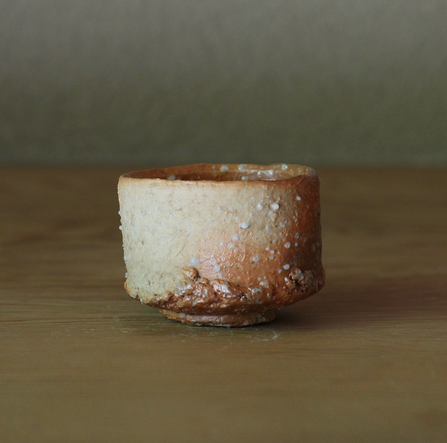 辻村史朗　信楽ぐい呑｜Shiro Tsujimura, Sake cup, Shigaraki style