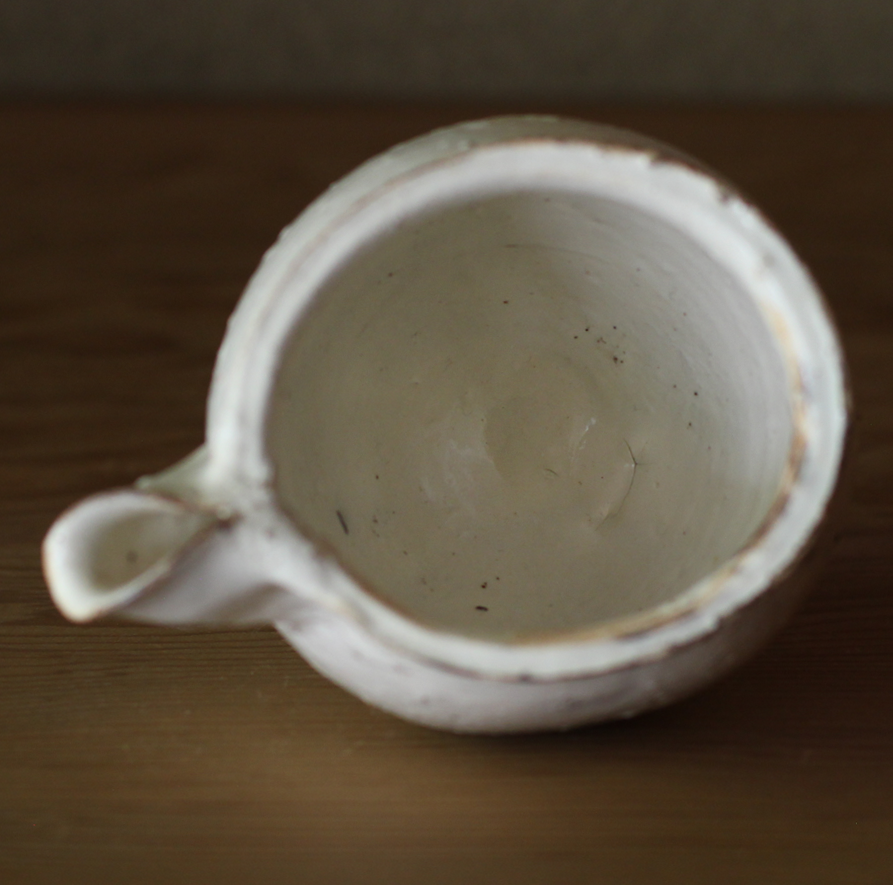 辻村史朗　粉吹片口 ｜Shiro Tsujimura,  Lipped bowl, Kofuki style (Copy)