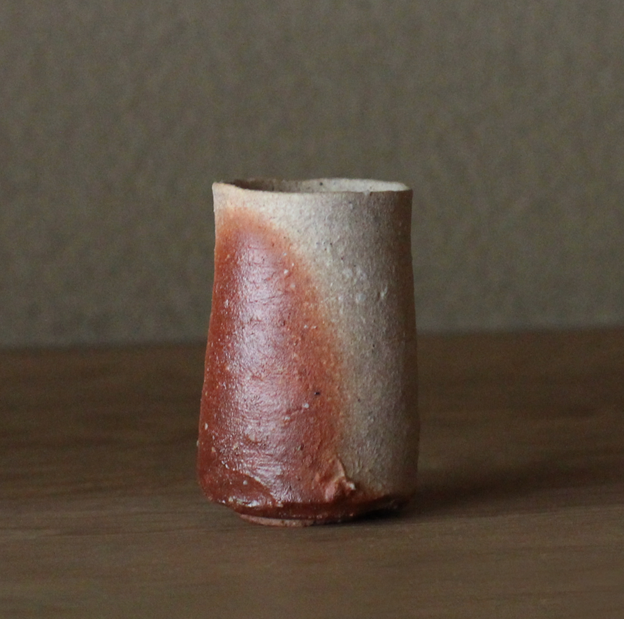 辻村史朗　信楽ぐい呑｜Shiro Tsujimura, Sake cup, Shigaraki style