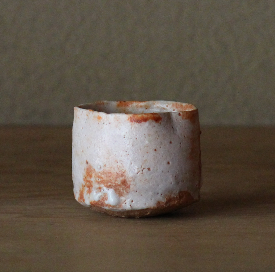 辻村史朗　志野ぐい呑｜Shiro Tsujimura, Sake cup, Shino style