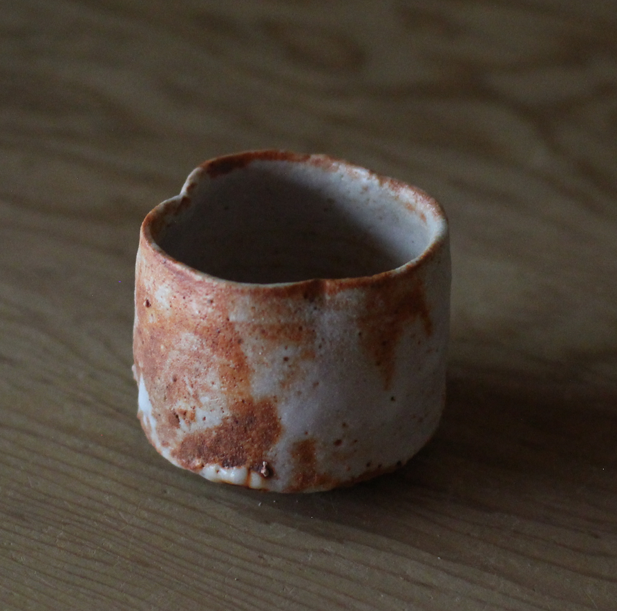 辻村史朗　志野ぐい呑｜Shiro Tsujimura, Sake cup, Shino style