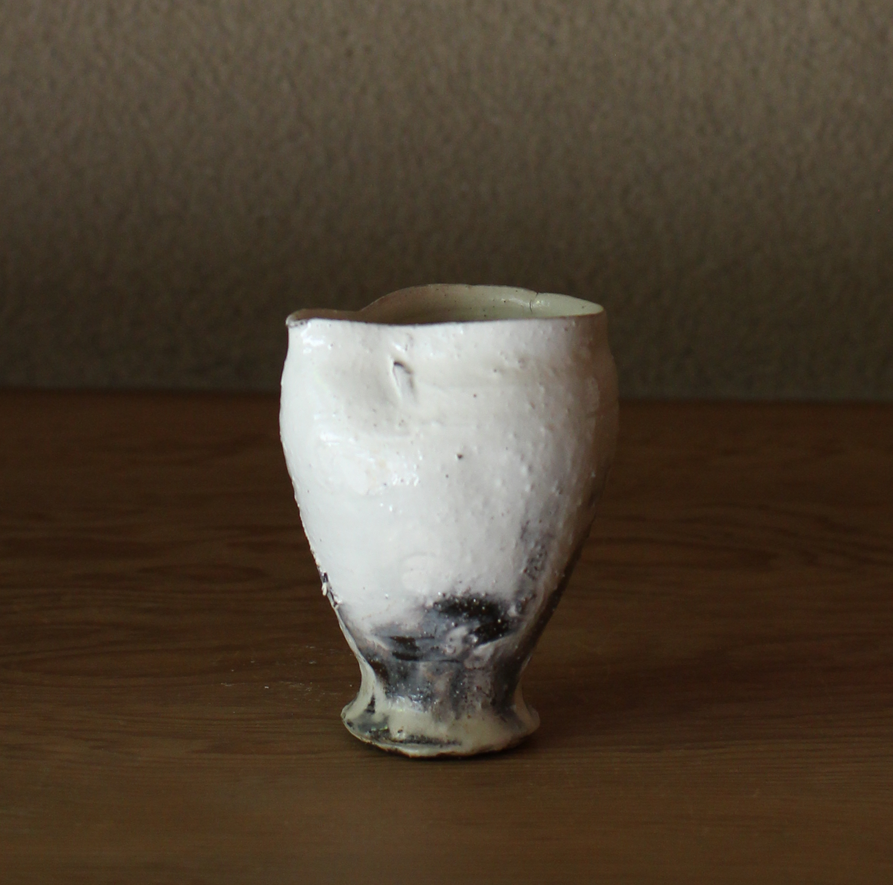 辻村史朗　粉吹片口｜Shiro Tsujimura, Lipped bowl, Kofuki style (Copy)