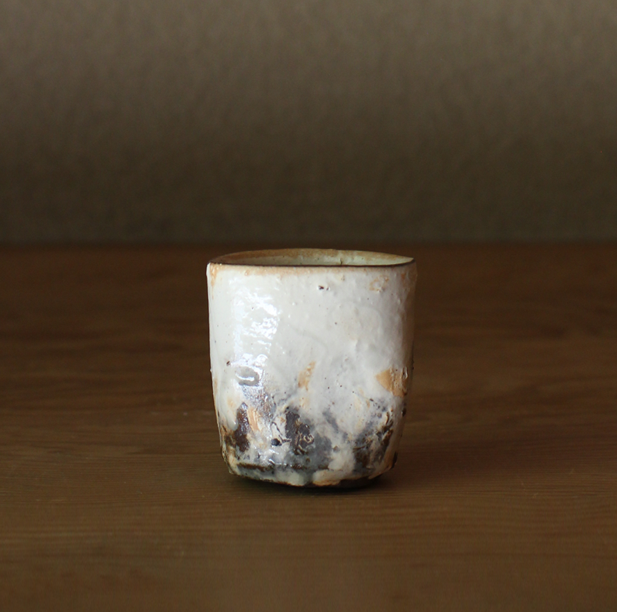 辻村史朗　粉吹ぐい呑｜Shiro Tsujimura, Sake cup, Kofuki style (Copy)