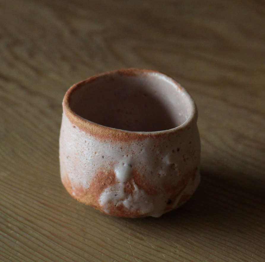 辻村史朗　志野ぐい呑｜Shiro Tsujimura, Sake cup, Shino style