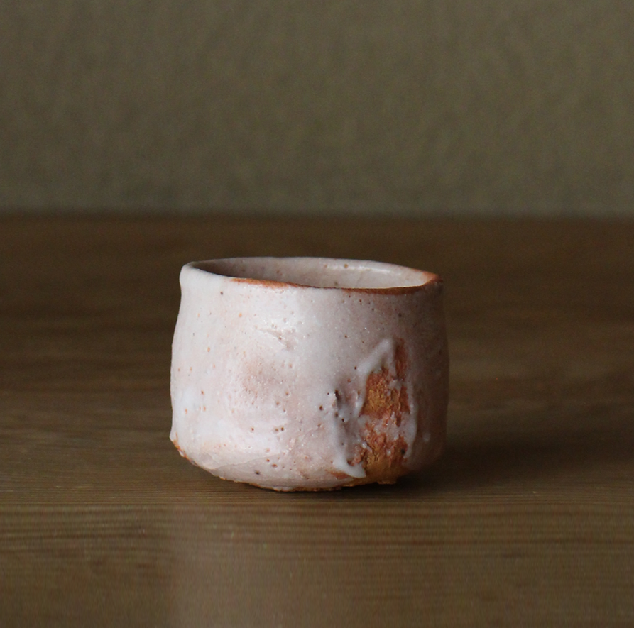辻村史朗　志野ぐい呑｜Shiro Tsujimura, Sake cup, Shino style