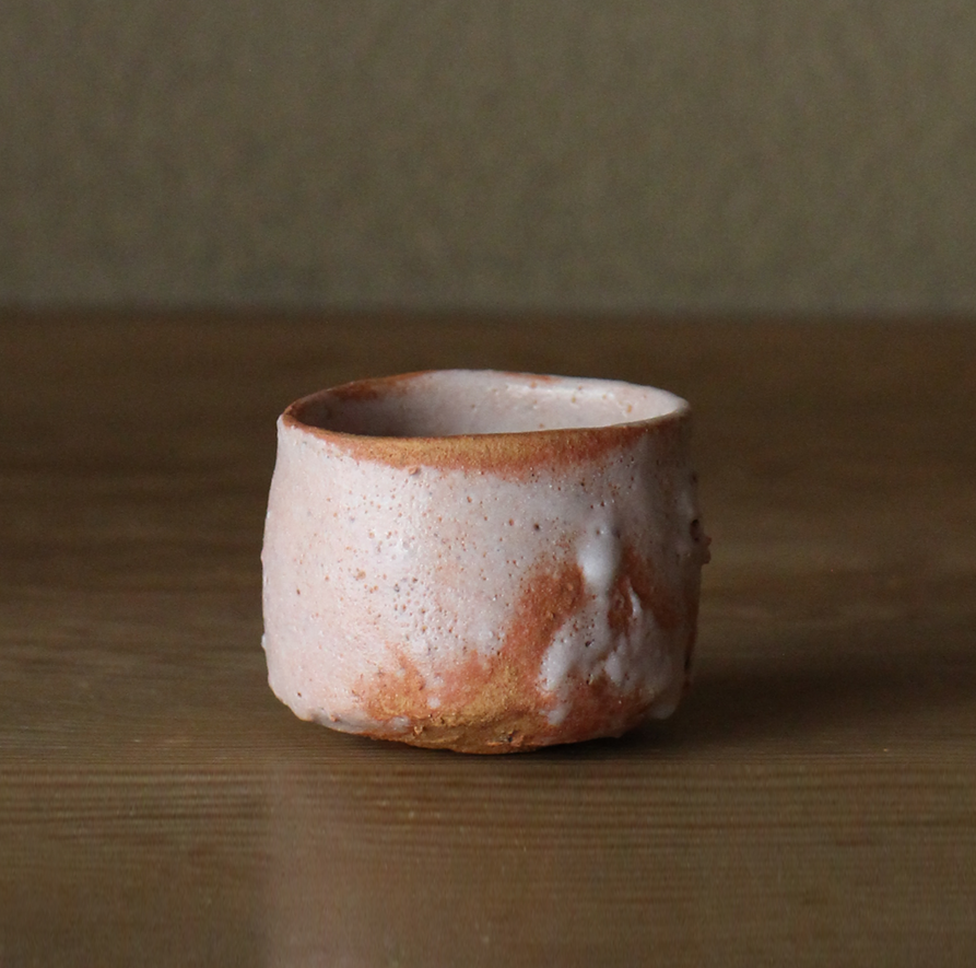 辻村史朗　志野ぐい呑｜Shiro Tsujimura, Sake cup, Shino style