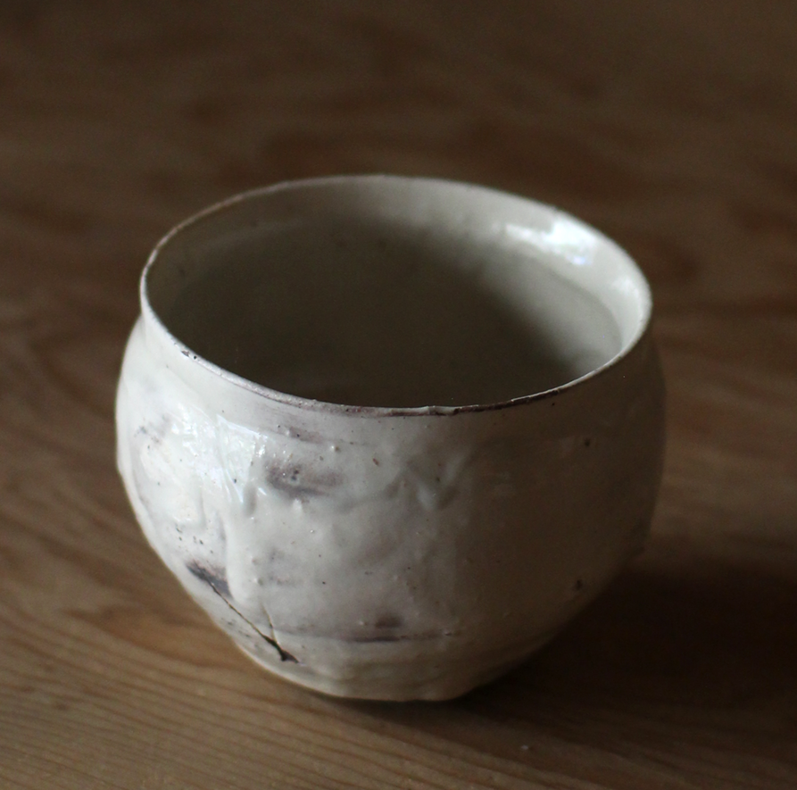 辻村史朗　粉吹ワインカップ｜Shiro Tsujimura, Sake cup, Kofuki style 