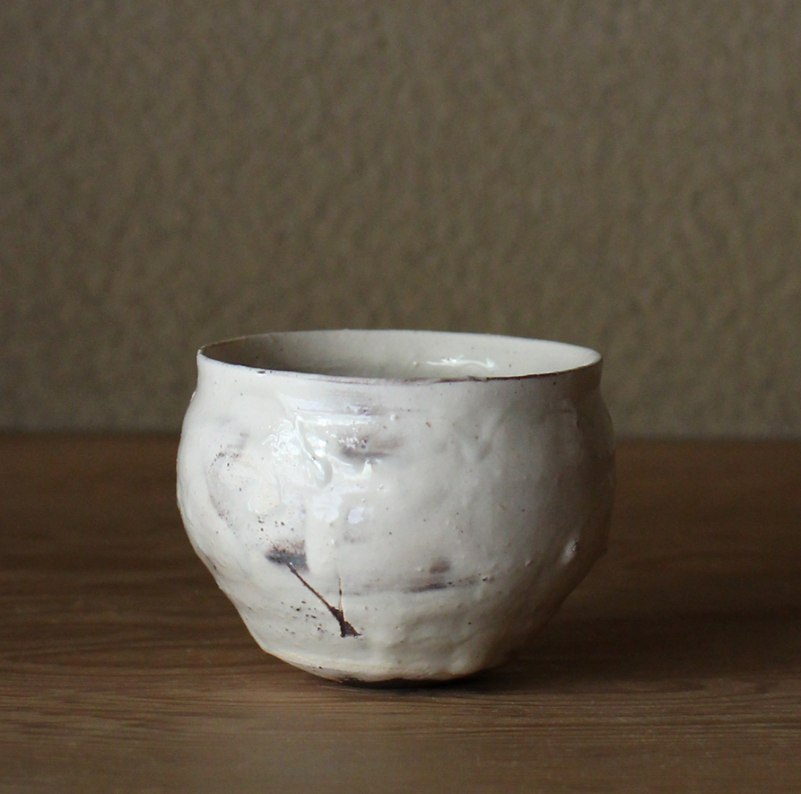 辻村史朗　粉吹ワインカップ｜Shiro Tsujimura, Sake cup, Kofuki style 