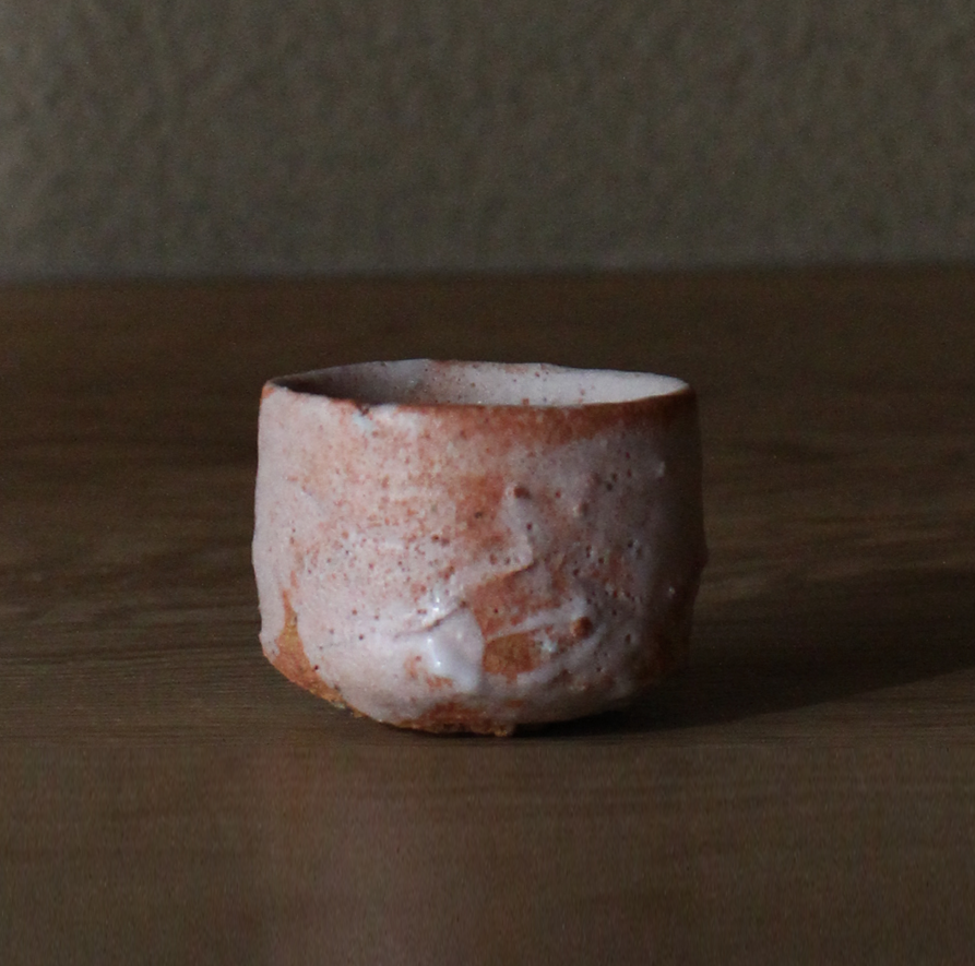 辻村史朗　志野ぐい呑｜Shiro Tsujimura, Sake cup, Shino style 