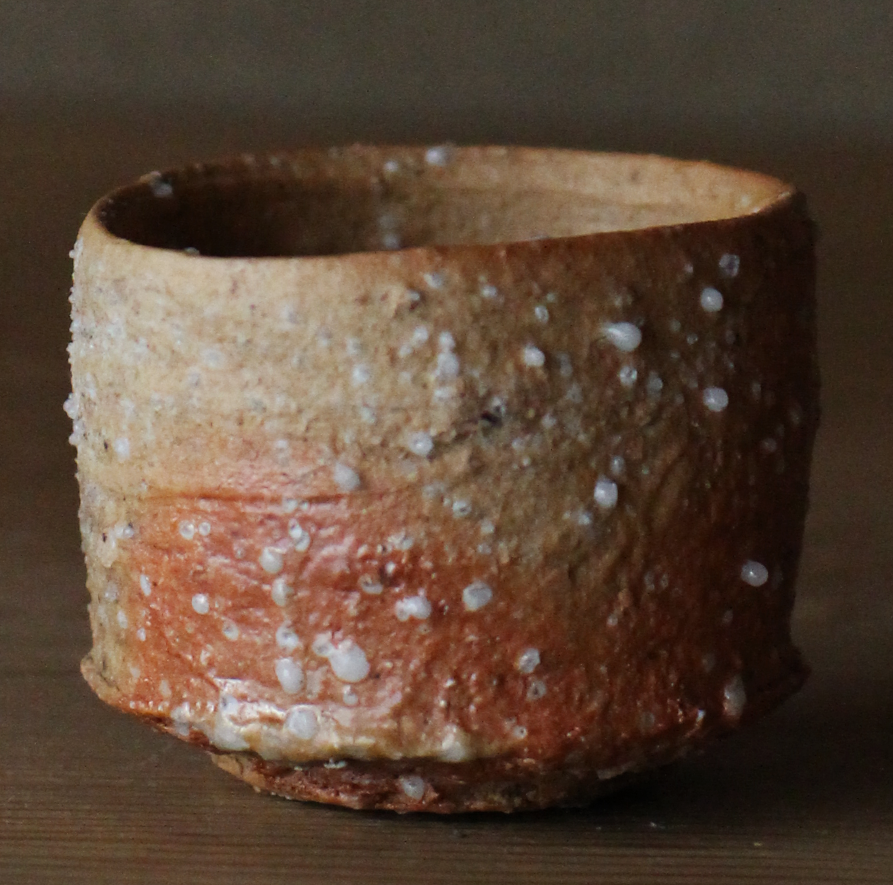 辻村史朗　信楽ぐい呑	｜Shiro Tsujimura, Sake cup, Shigaraki style