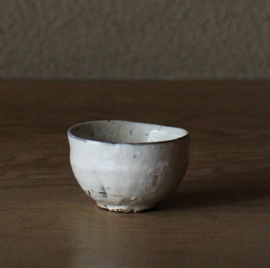 辻村史朗　粉吹ぐい呑	 ｜Shiro Tsujimura, Sake cup, Kofuki style