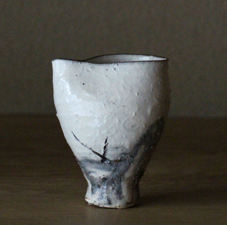 辻村史朗　粉吹片口｜Shiro Tsujimura, Lipped bowl, Kofuki style (Copy)