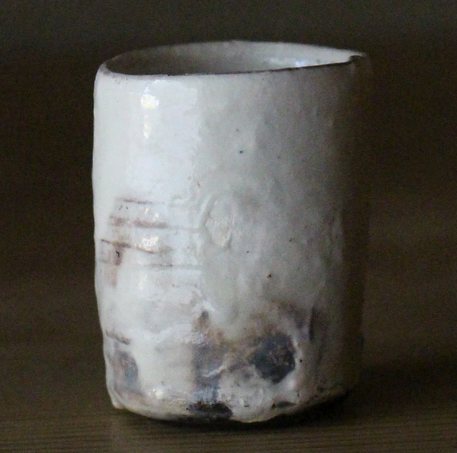 辻村史朗　粉吹ぐい呑｜Shiro Tsujimura, Sake cup, Kofuki style (Copy)