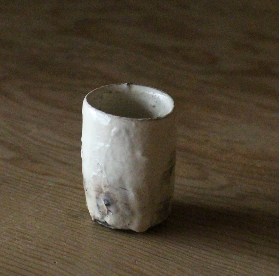 辻村史朗　粉吹ぐい呑｜Shiro Tsujimura, Sake cup, Kofuki style (Copy)