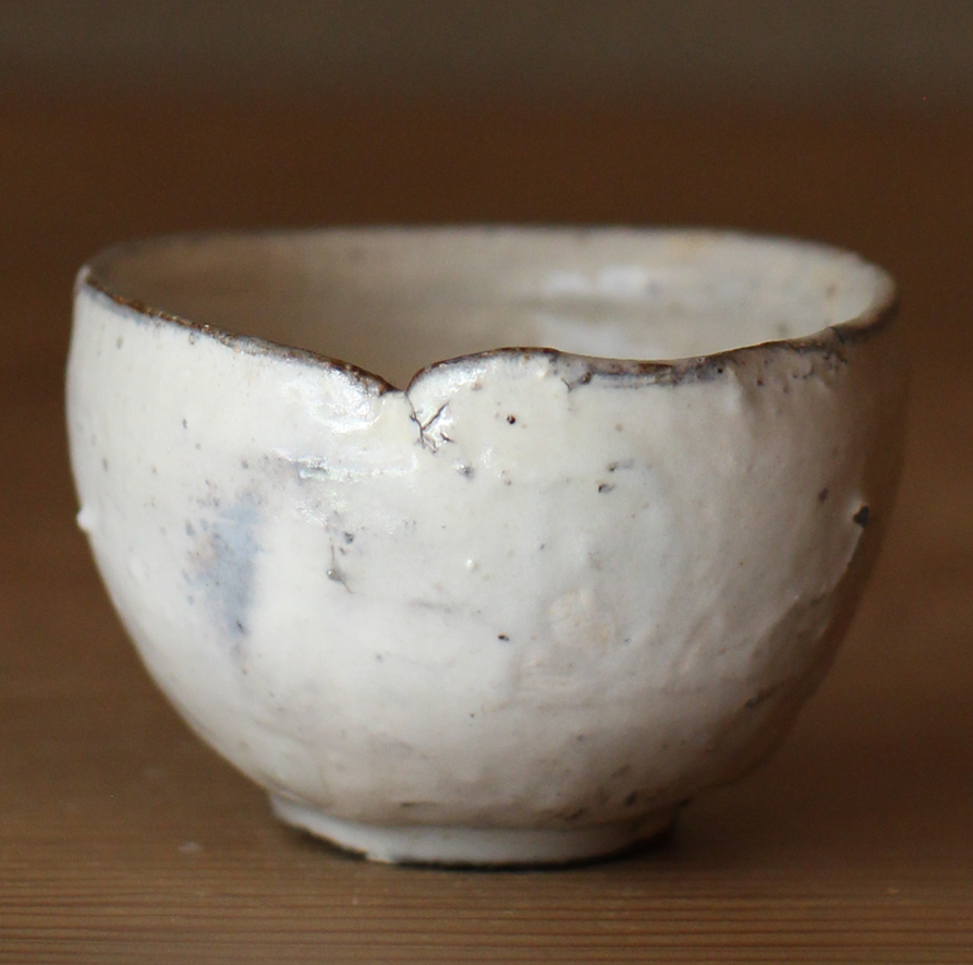 辻村史朗　粉吹ぐい呑	 ｜Shiro Tsujimura, Sake cup, Kofuki style