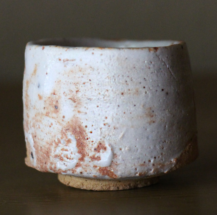 辻村史朗 志野ぐい呑|Shiro Tsujimura, Sake cup, Shino style