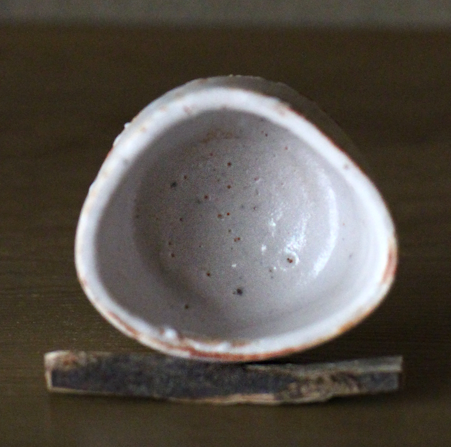 辻村史朗 志野ぐい呑|Shiro Tsujimura, Sake cup, Shino style