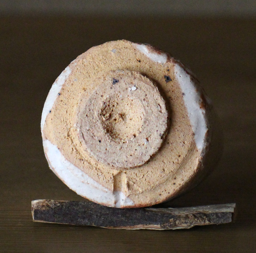 辻村史朗 志野ぐい呑|Shiro Tsujimura, Sake cup, Shino style