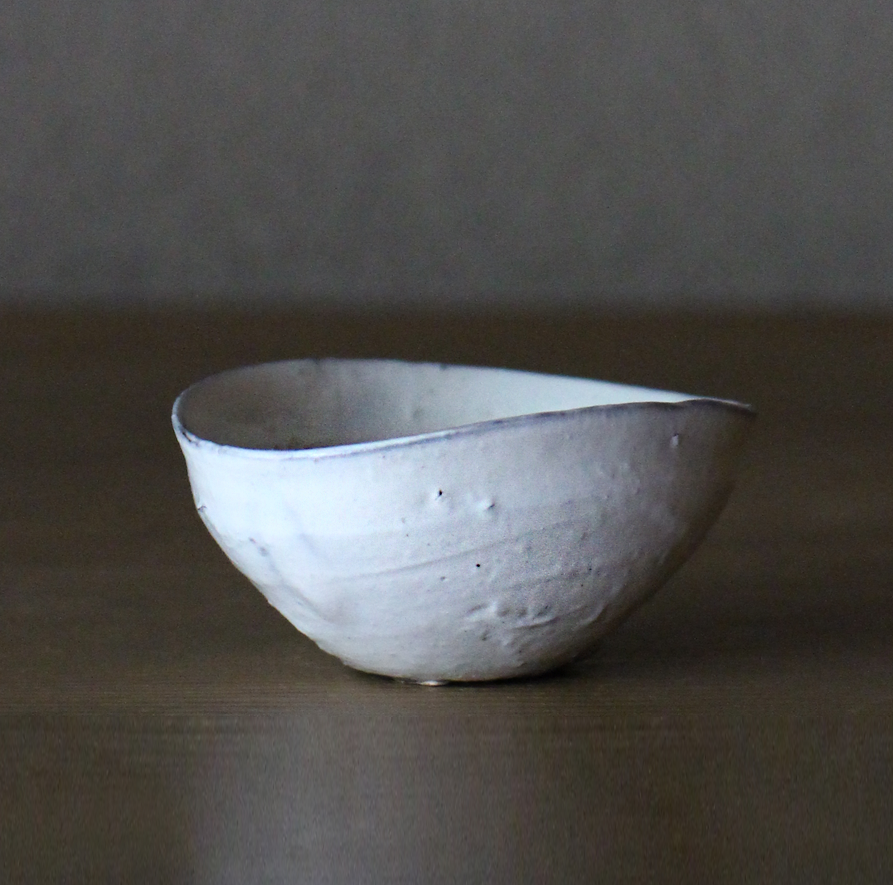 辻村史朗 粉吹ぐい呑|Shiro Tsujimura, Sake cup, Kofuki style