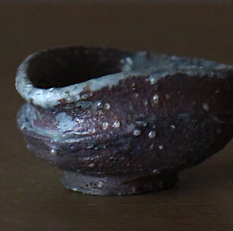辻村史朗 伊賀ぐい呑|Shiro Tsujimura, Sake cup, Iga style