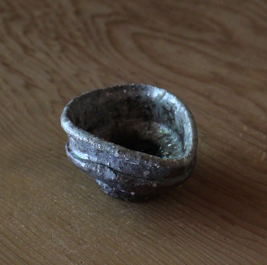 辻村史朗 伊賀ぐい呑|Shiro Tsujimura, Sake cup, Iga style