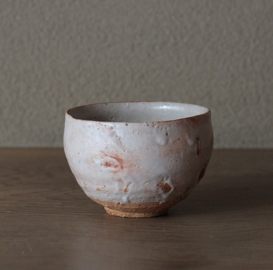 辻村史朗　志野茶盌｜Shiro Tsujimura, Tea bowl, Shino style