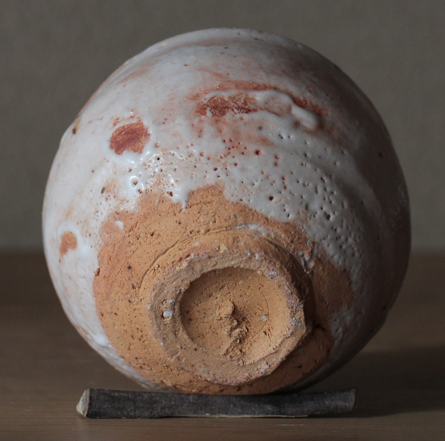 辻村史朗　志野茶盌｜Shiro Tsujimura, Tea bowl, Shino style