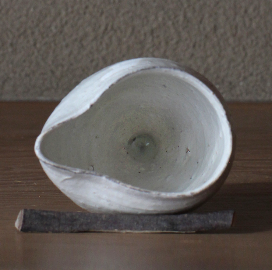 辻村史朗　粉吹片口｜Shiro Tsujimura, Lipped bowl, Kofuki style