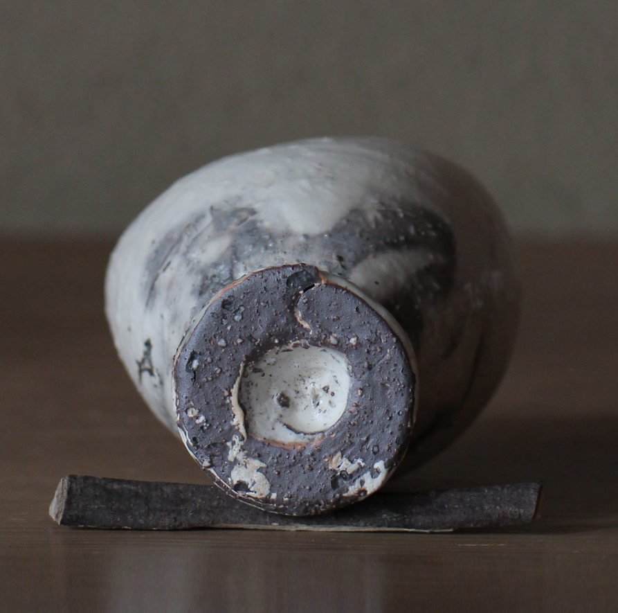 辻村史朗　粉吹片口｜Shiro Tsujimura, Lipped bowl, Kofuki style
